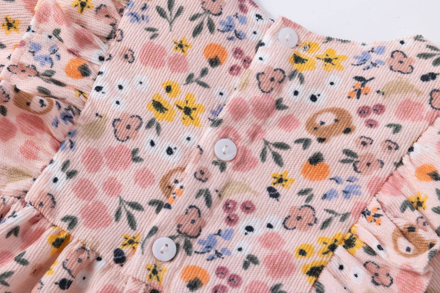 Jurk Pink Bear - Nieuw!
