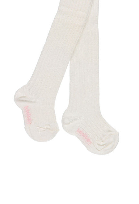 Kousenbroek White Rib - Nieuw!