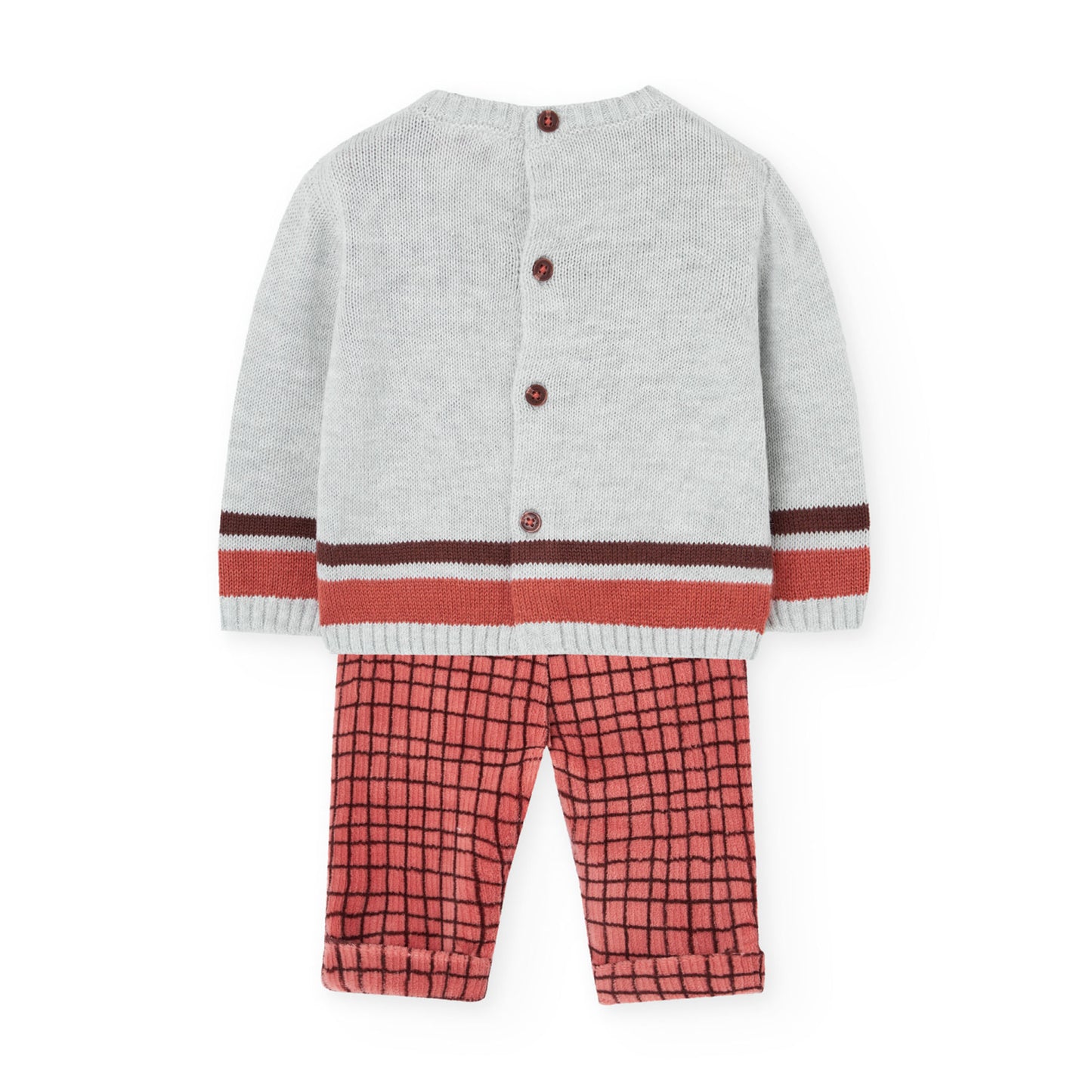 Set Fall Bunny Check - Nieuw!