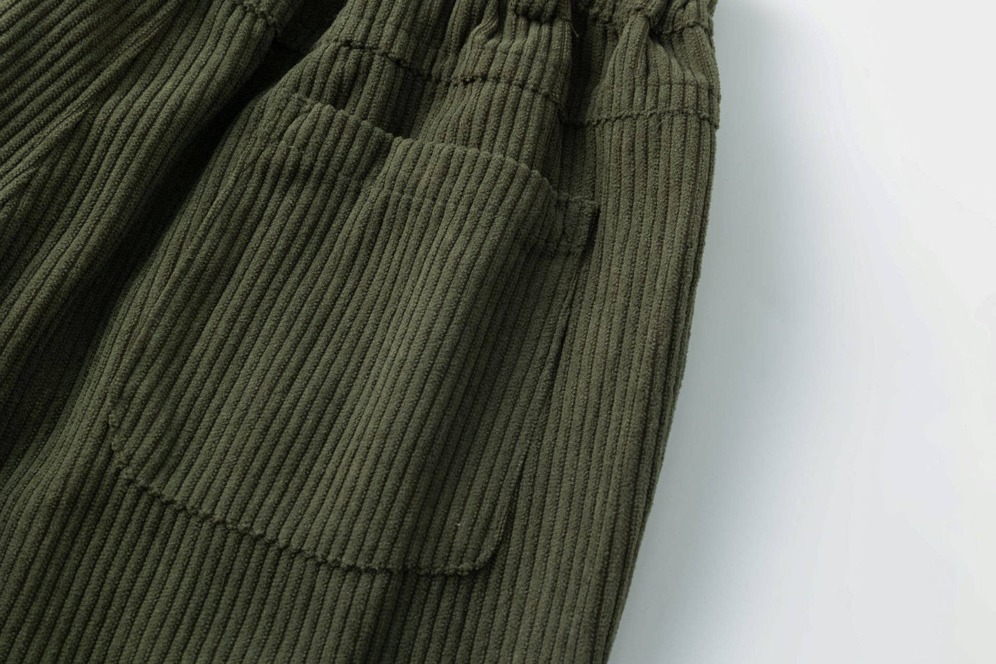 Broek Corduroy Green - Nieuw!