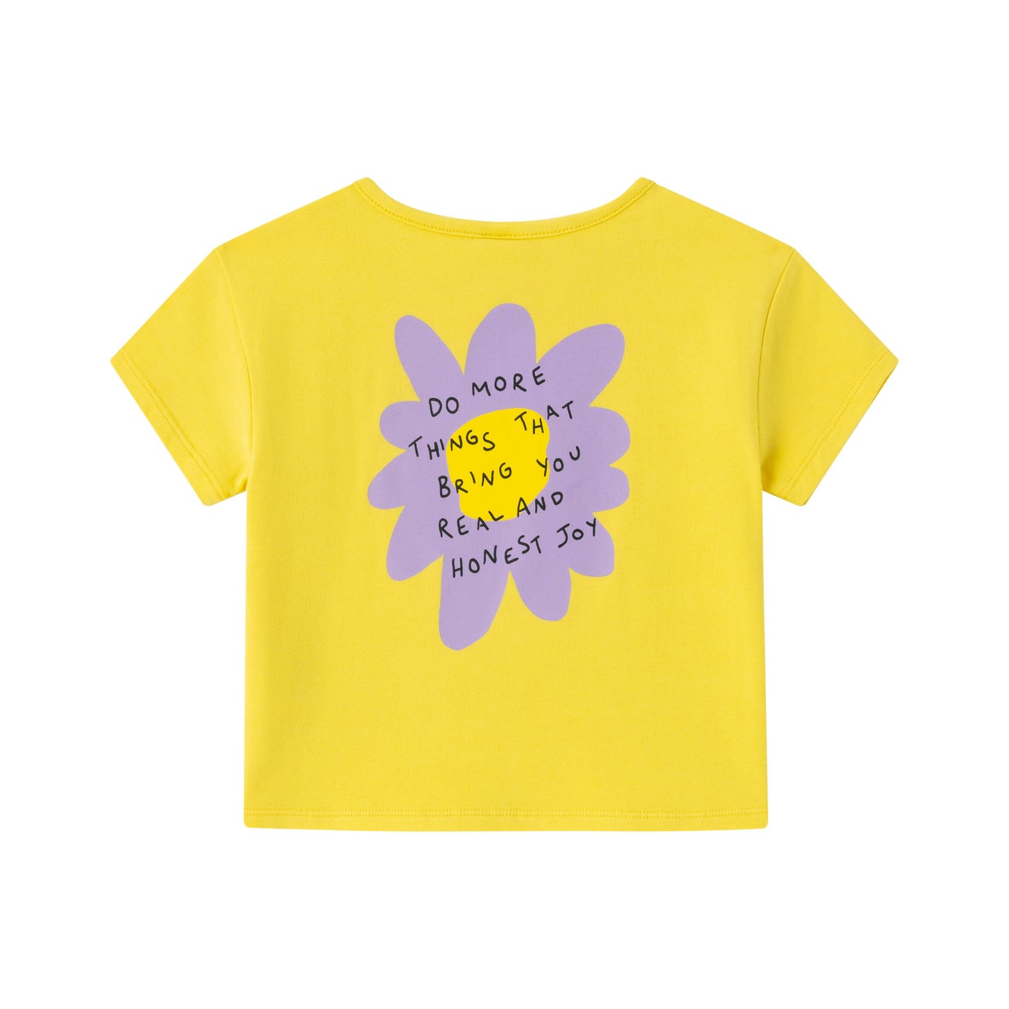 T-shirt Purple Flower - Nieuw!