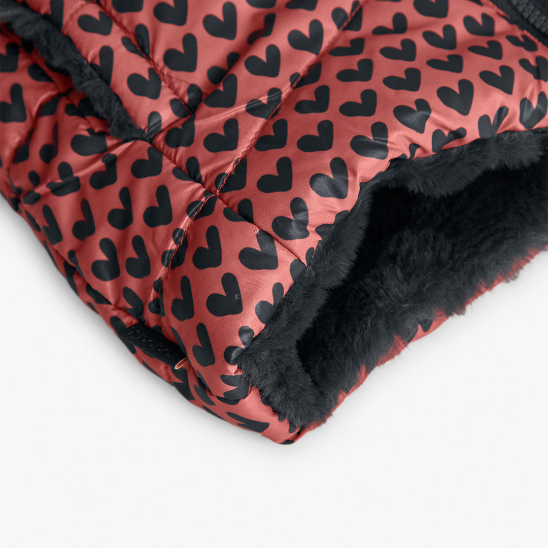 Winterjas Fuzzy Hearts - Nieuw!