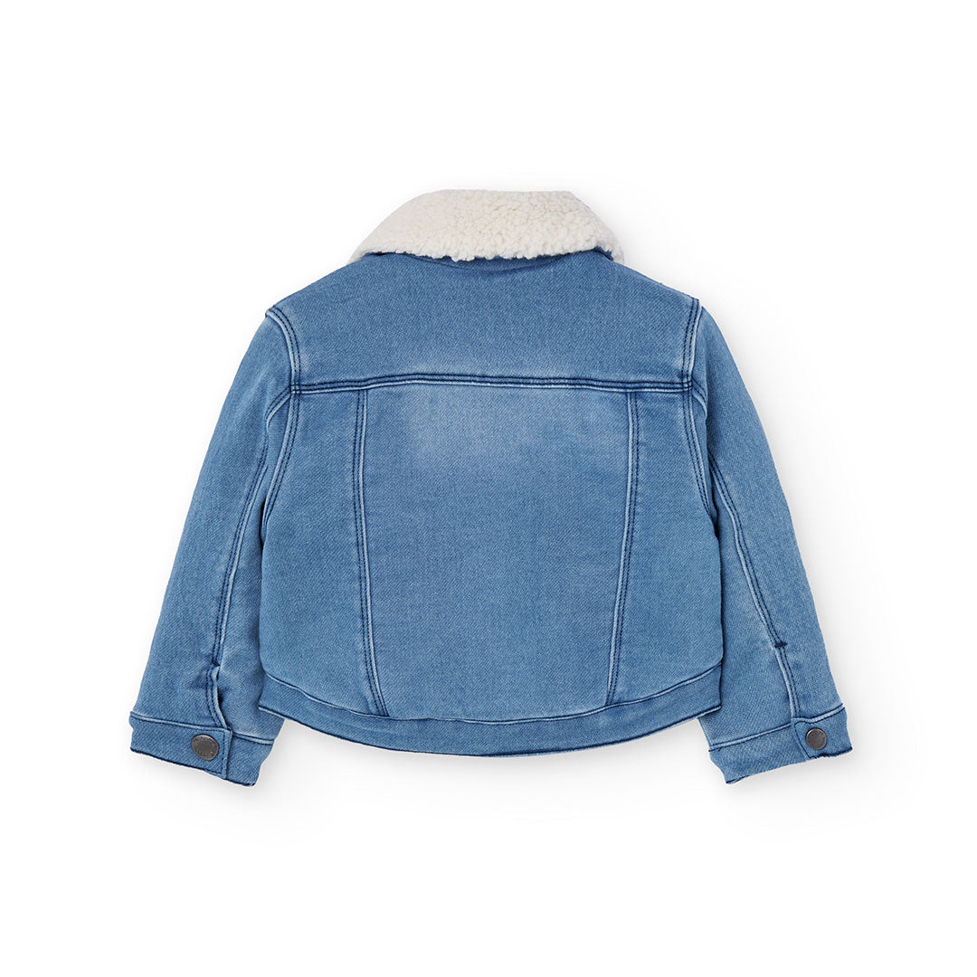 Winterjas Denim Blue - Nieuw!