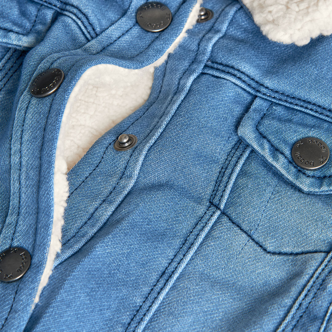 Winterjas Denim Blue - Nieuw!