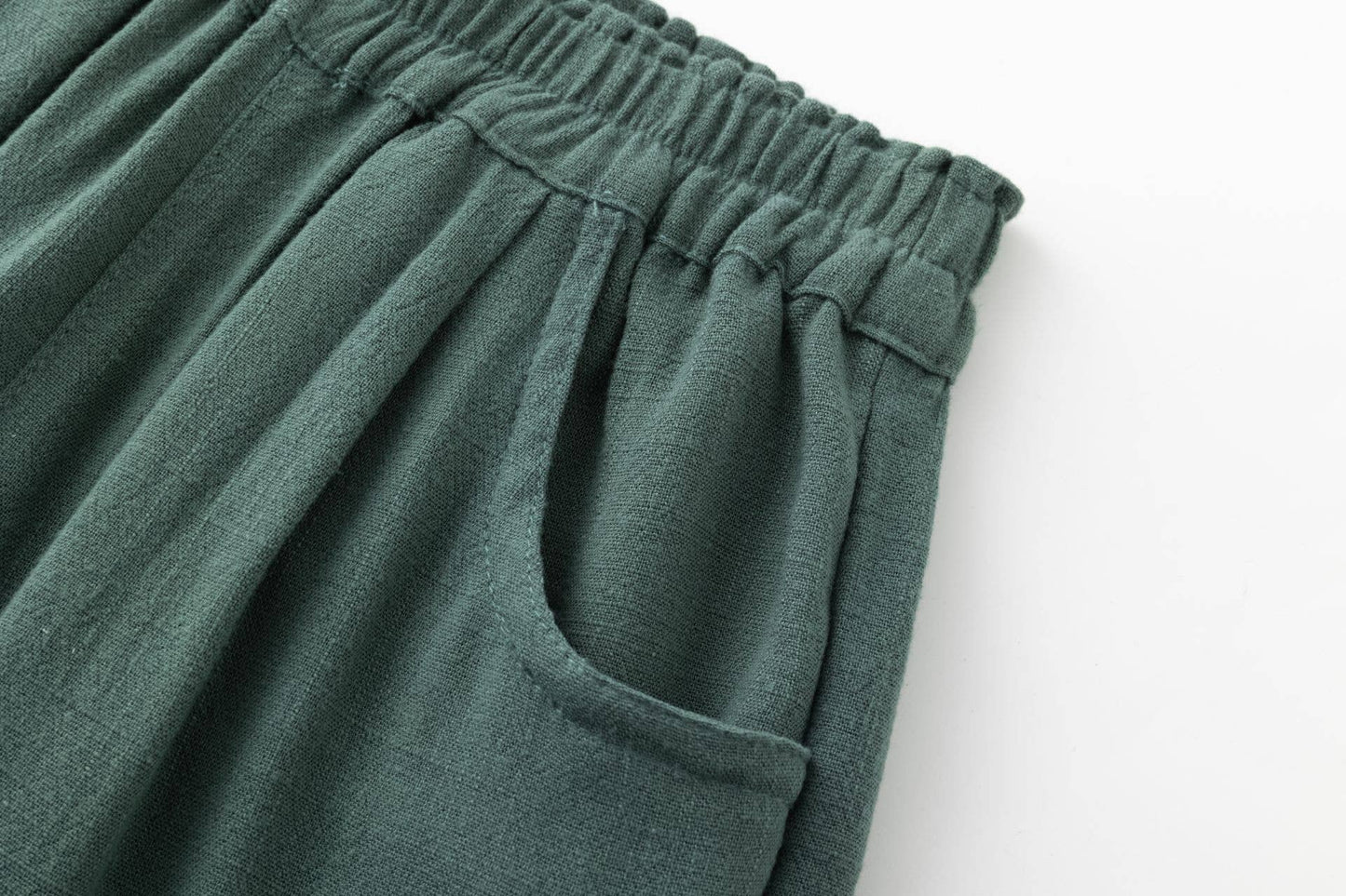 Broek Wide Green