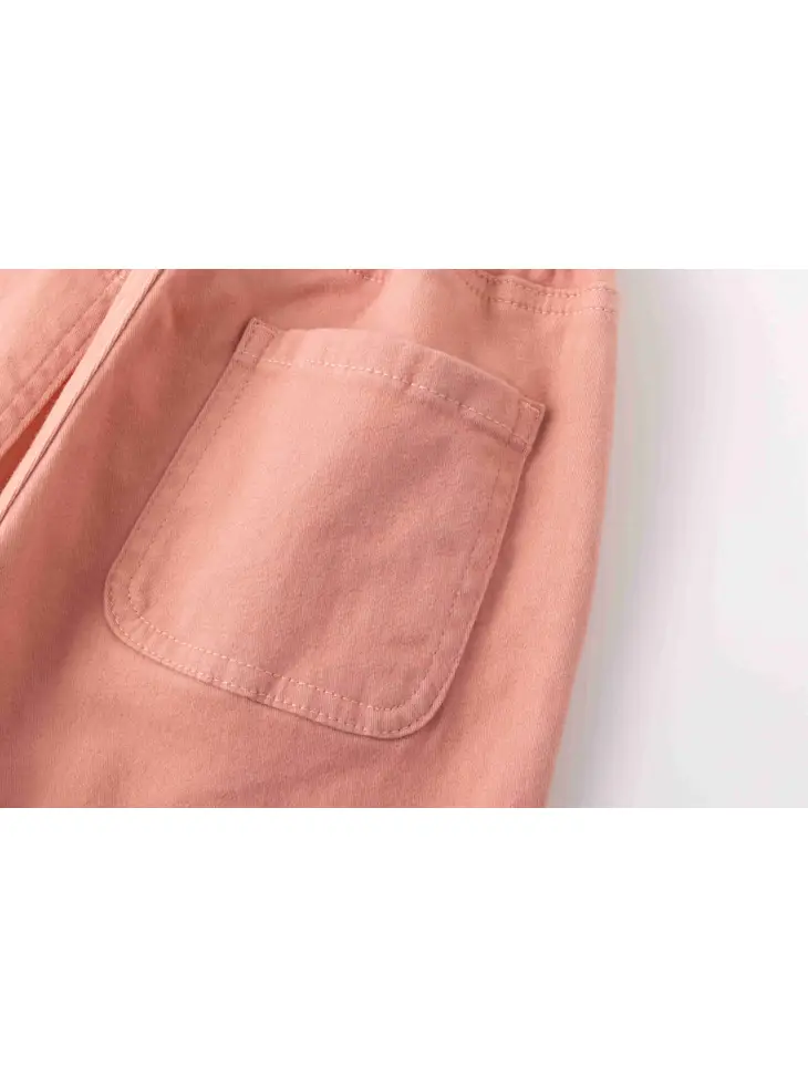 Jeansbroek Wide Pink