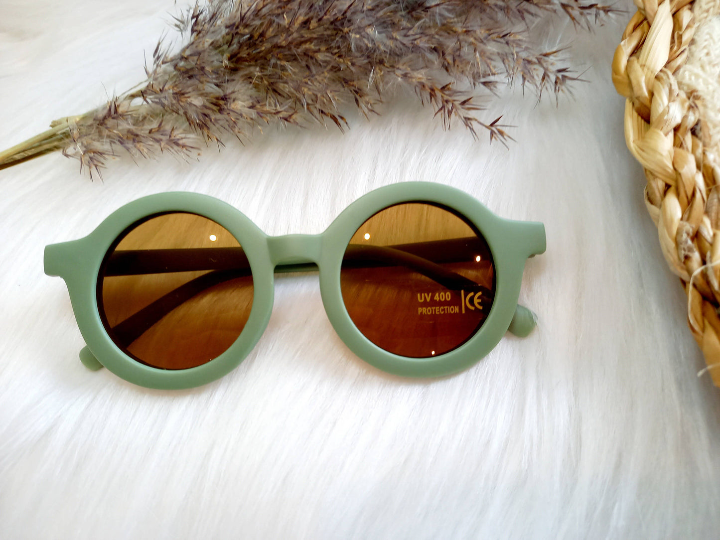 Zonnebril Retro Green - Nieuw!