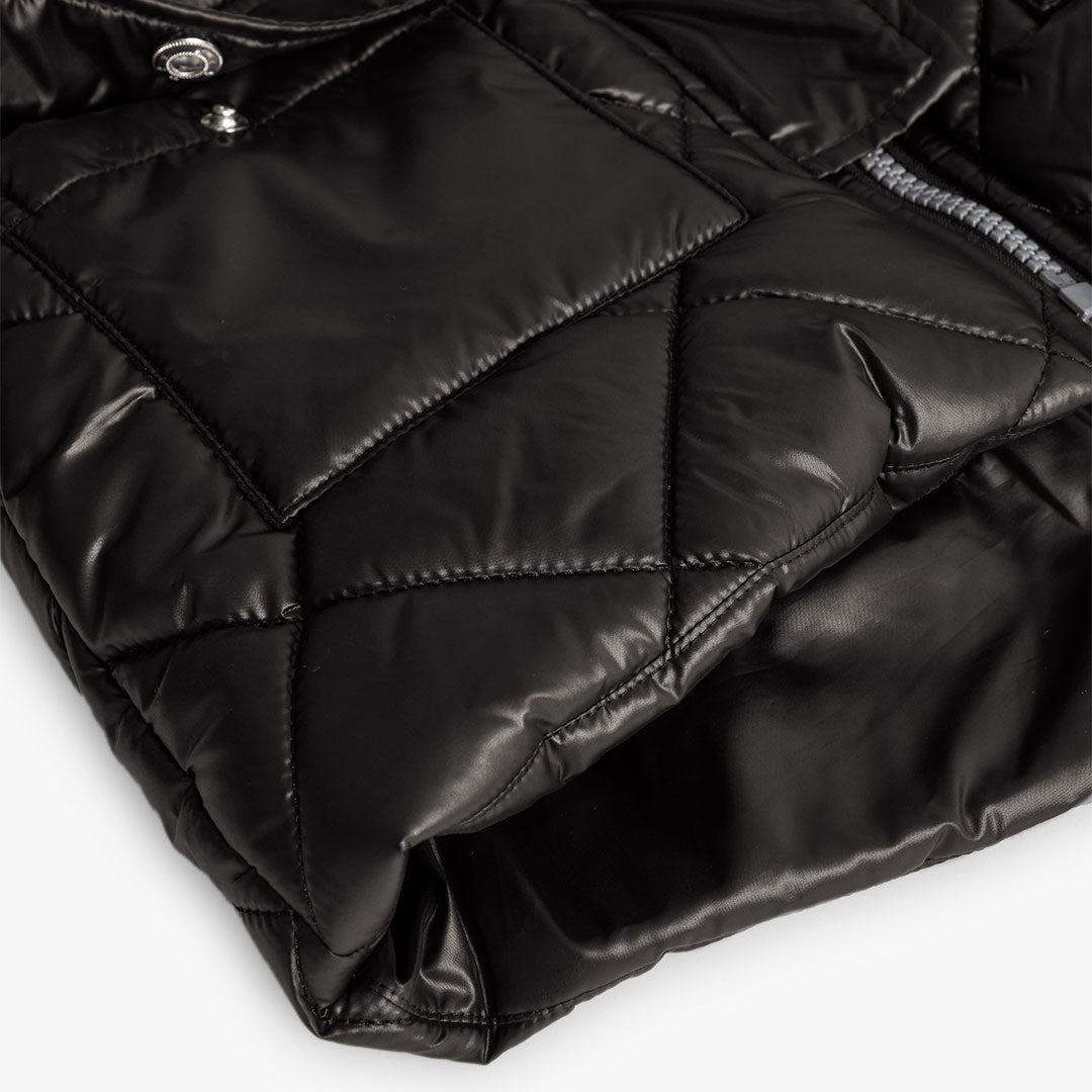 Winterjas Shiny Black - Nieuw!
