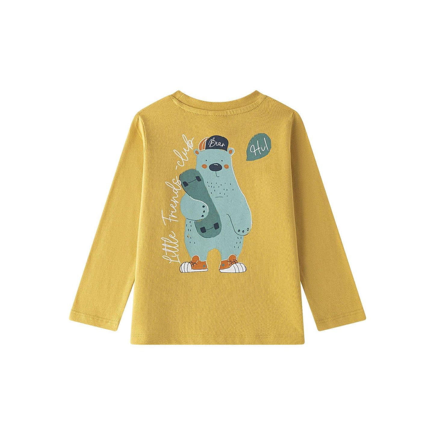 Longsleeve Bear Little Friends - Nieuw!