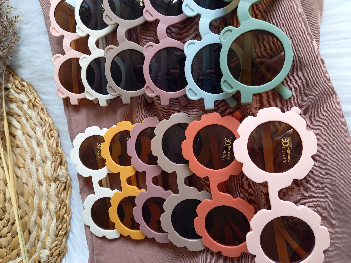 Zonnebril Flower Woodchuck