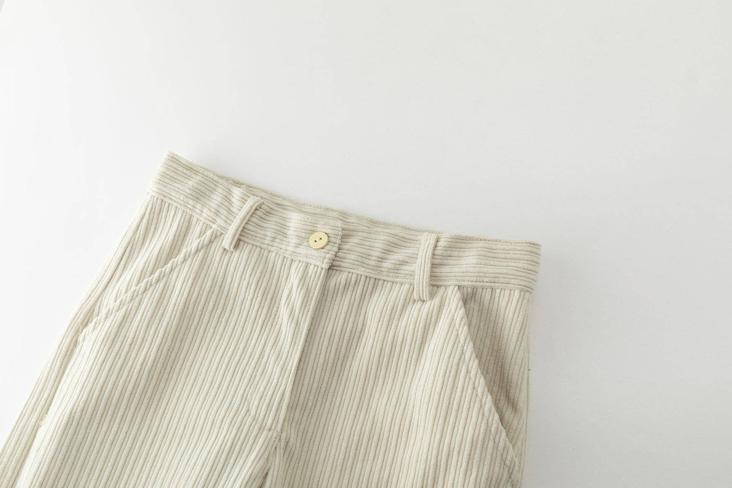 Broek Corduroy Beige - Nieuw!