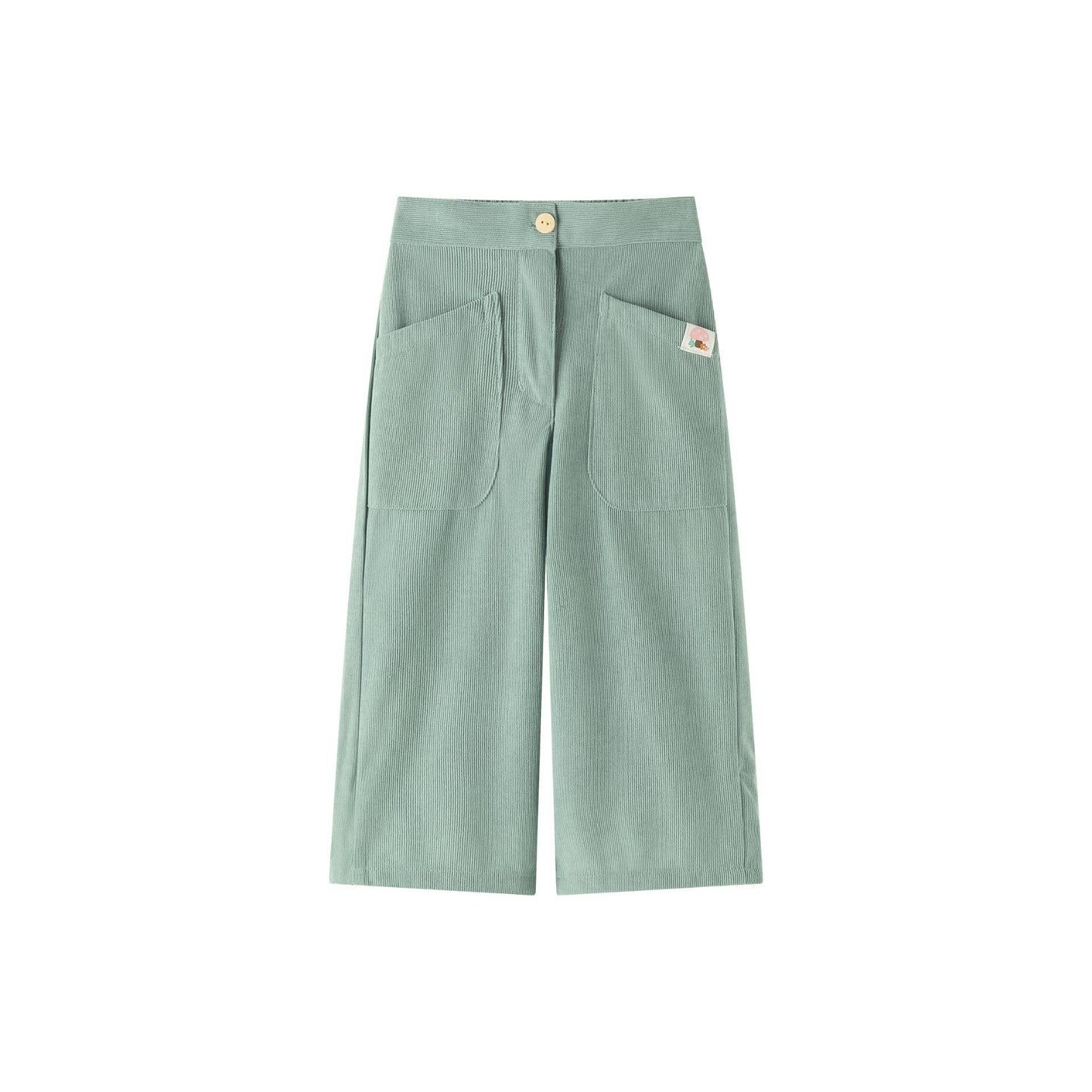 Broek Corduroy Green - Nieuw!