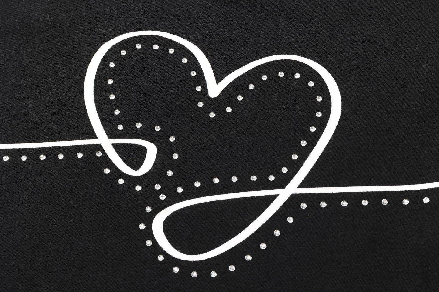 Longsleeve Glitter Heart - Nieuw!