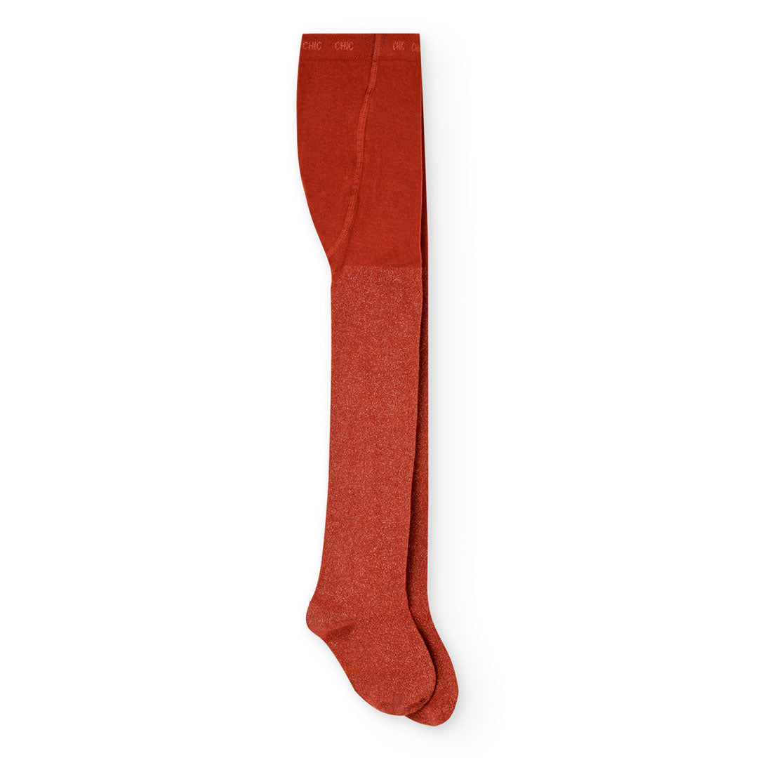 Kousenbroek - Glitter Copper