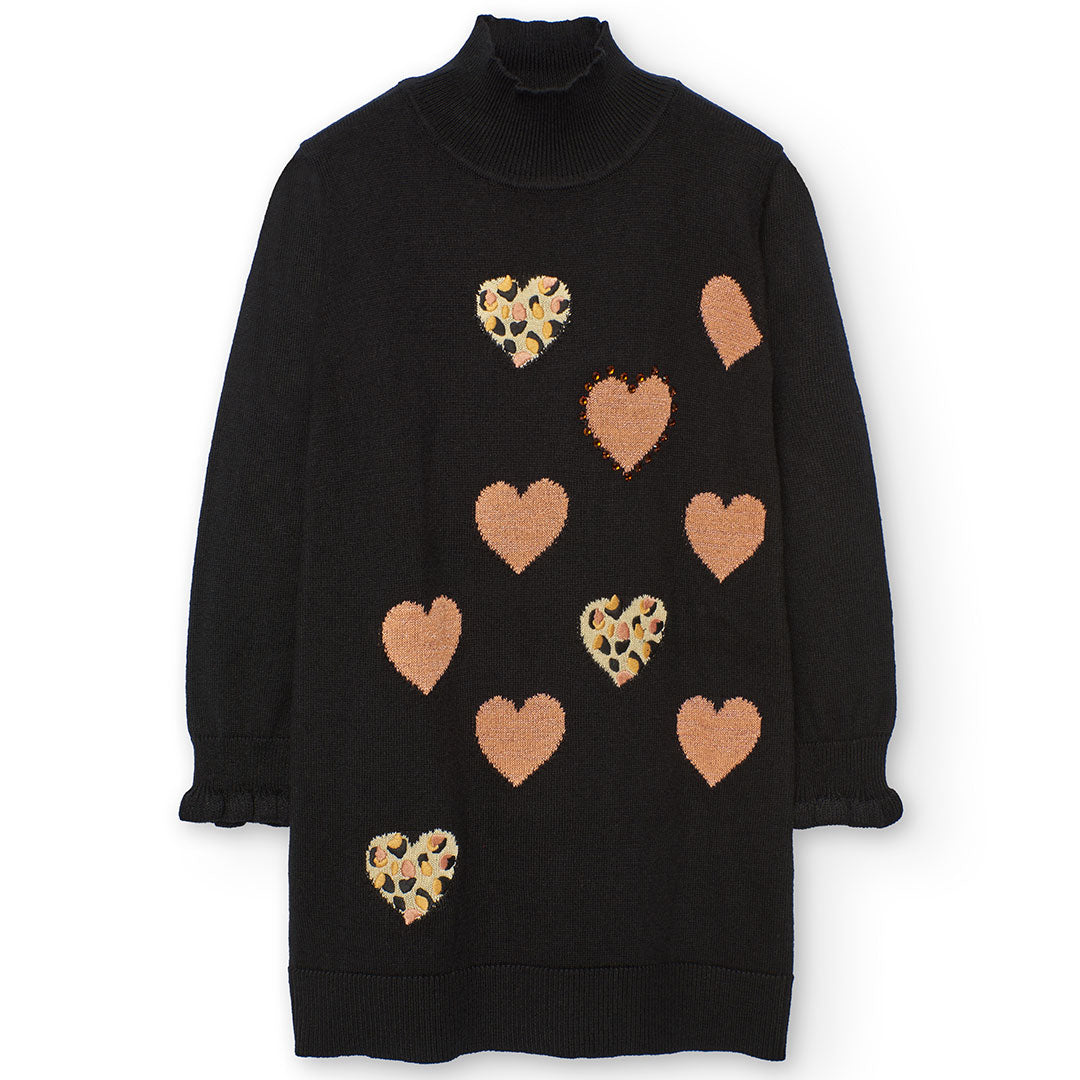 Jurk Winter Hearts - Nieuw!