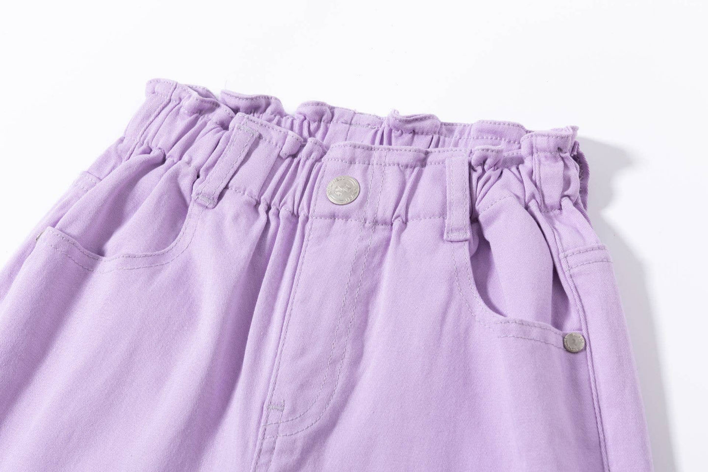 Jeansbroek Wide Lila - Nieuw!