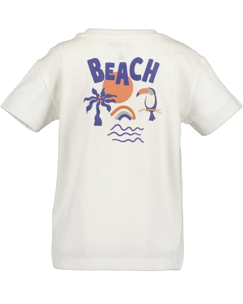 T-shirt Beach Club White