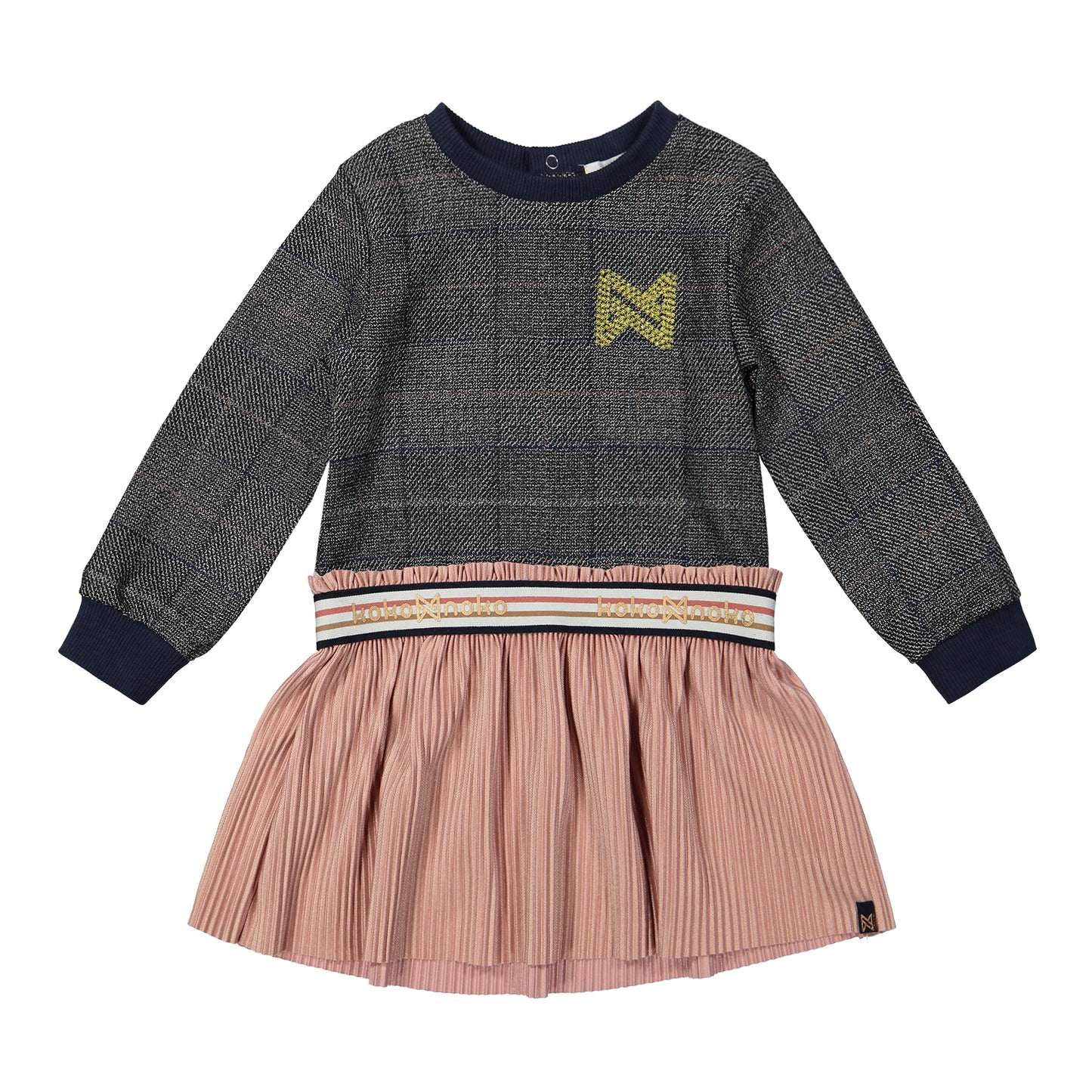 Jurk Pink Plaid - Laatste stuk!