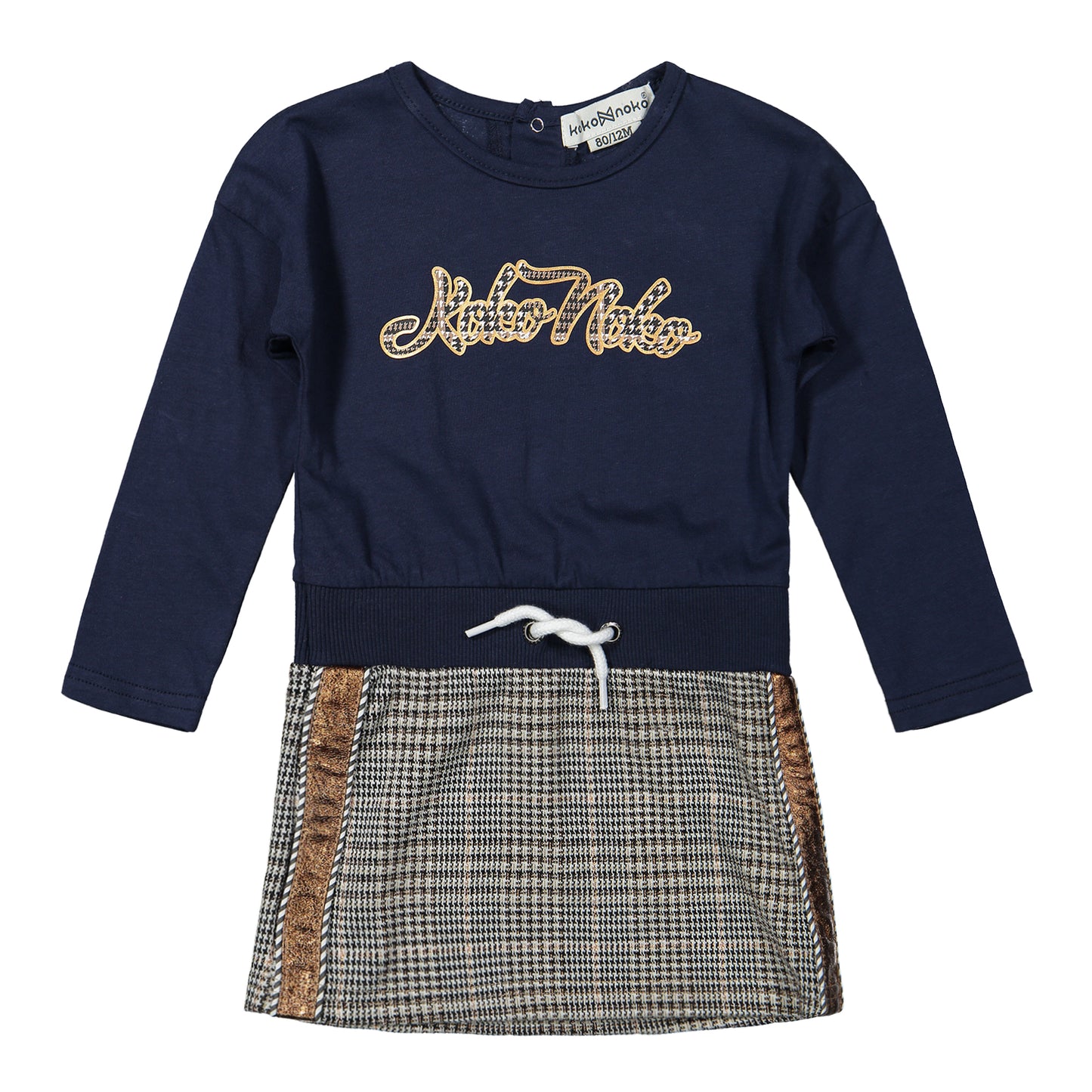 Jurk Blue Plaid - Laatste stuk!