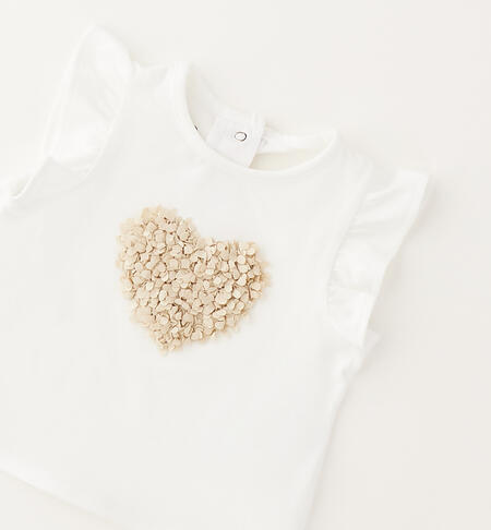 T-shirt Ruffle Heart