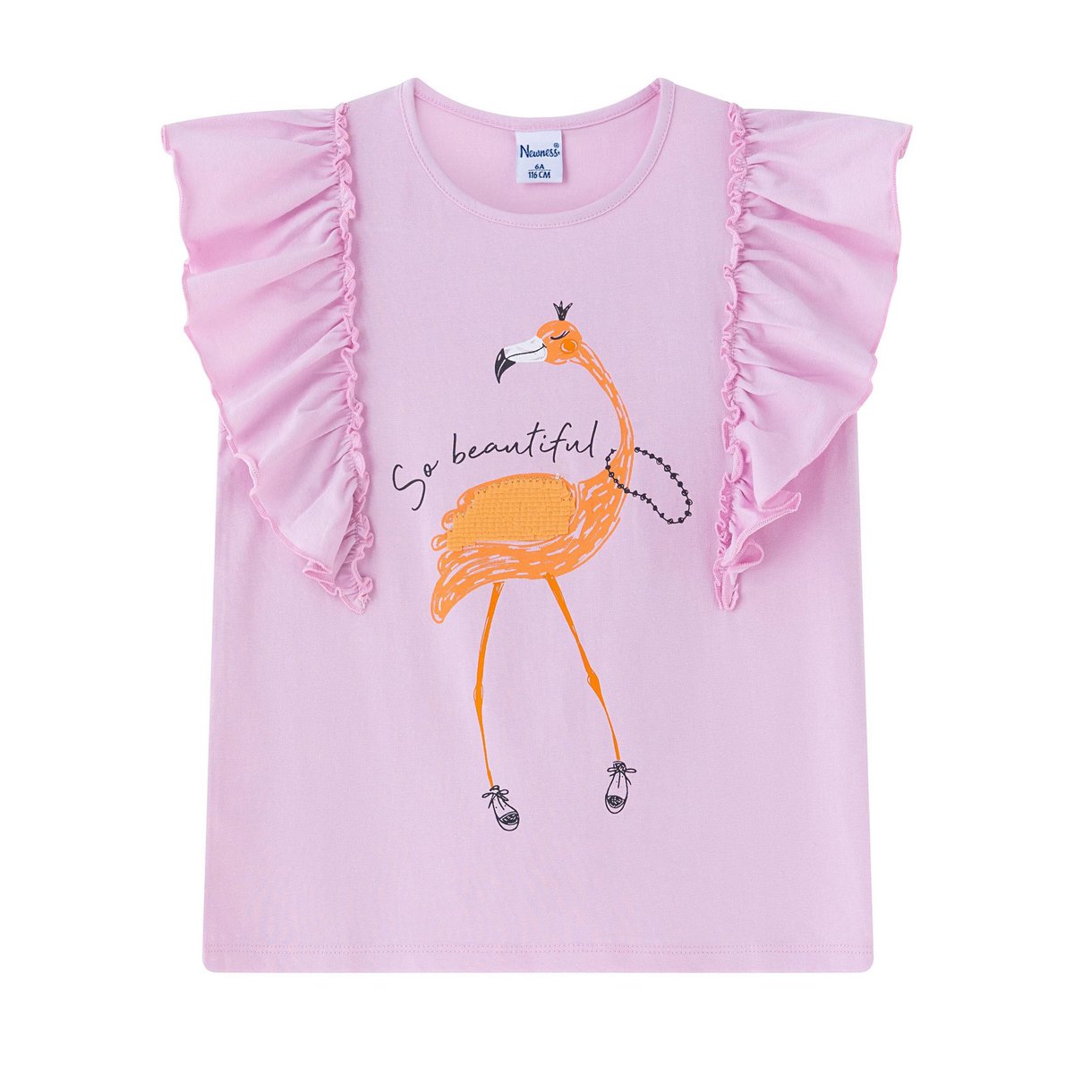 T-shirt Flamingo - Nieuw!