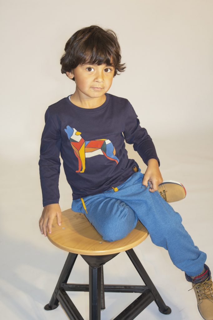 Longsleeve Wolf Colour