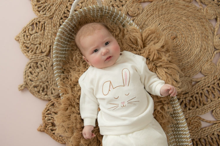 Frogs & Dogs - Winter Flower Sweater Bunny Velvet - Nieuw!