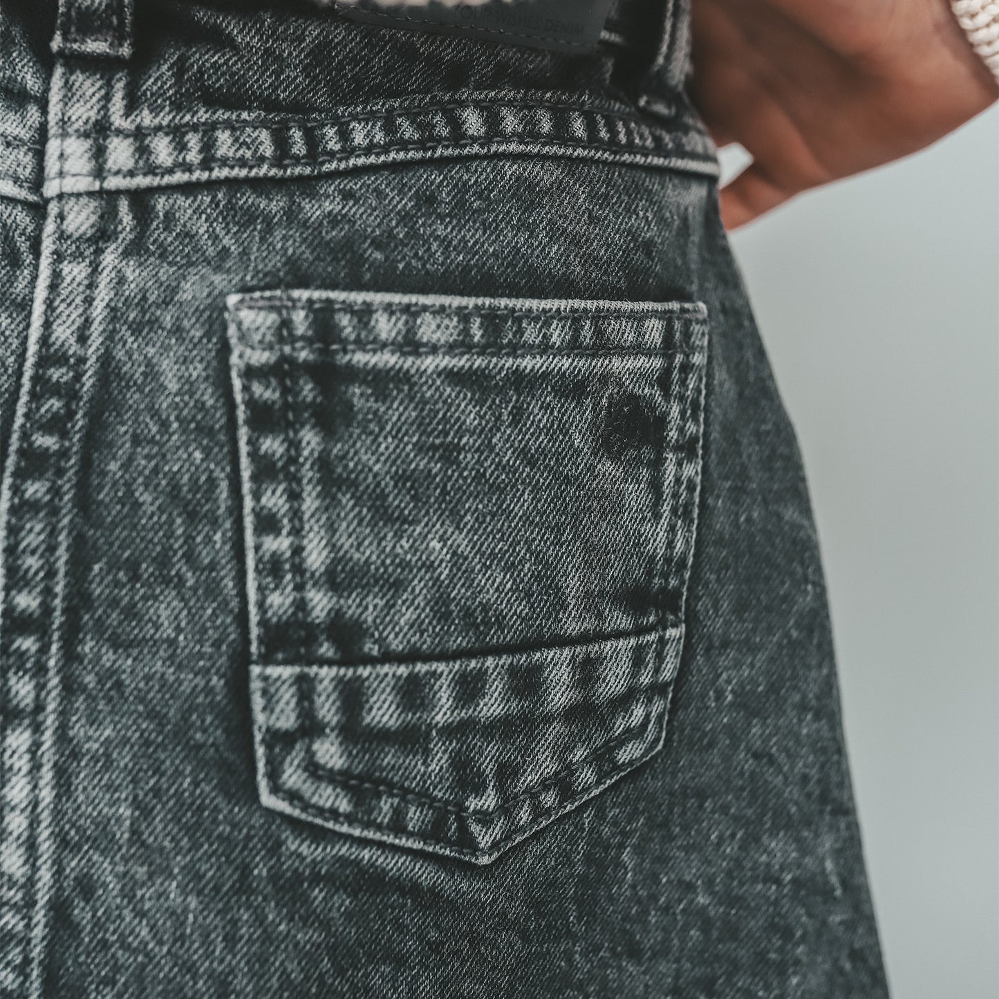 Jeansrok Glitter Denim - Nieuw!