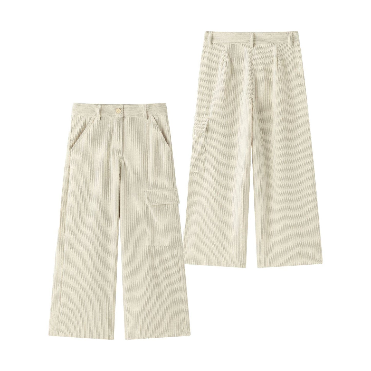 Broek Corduroy Beige - Nieuw!