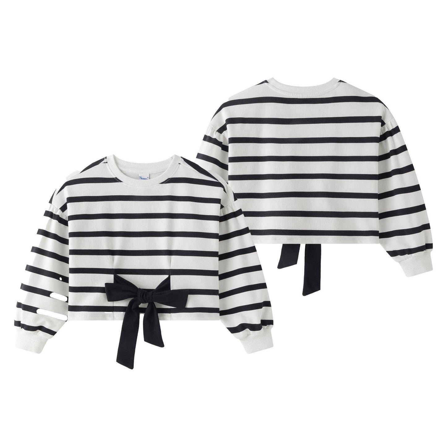 Trui Striped Bow - Nieuw!