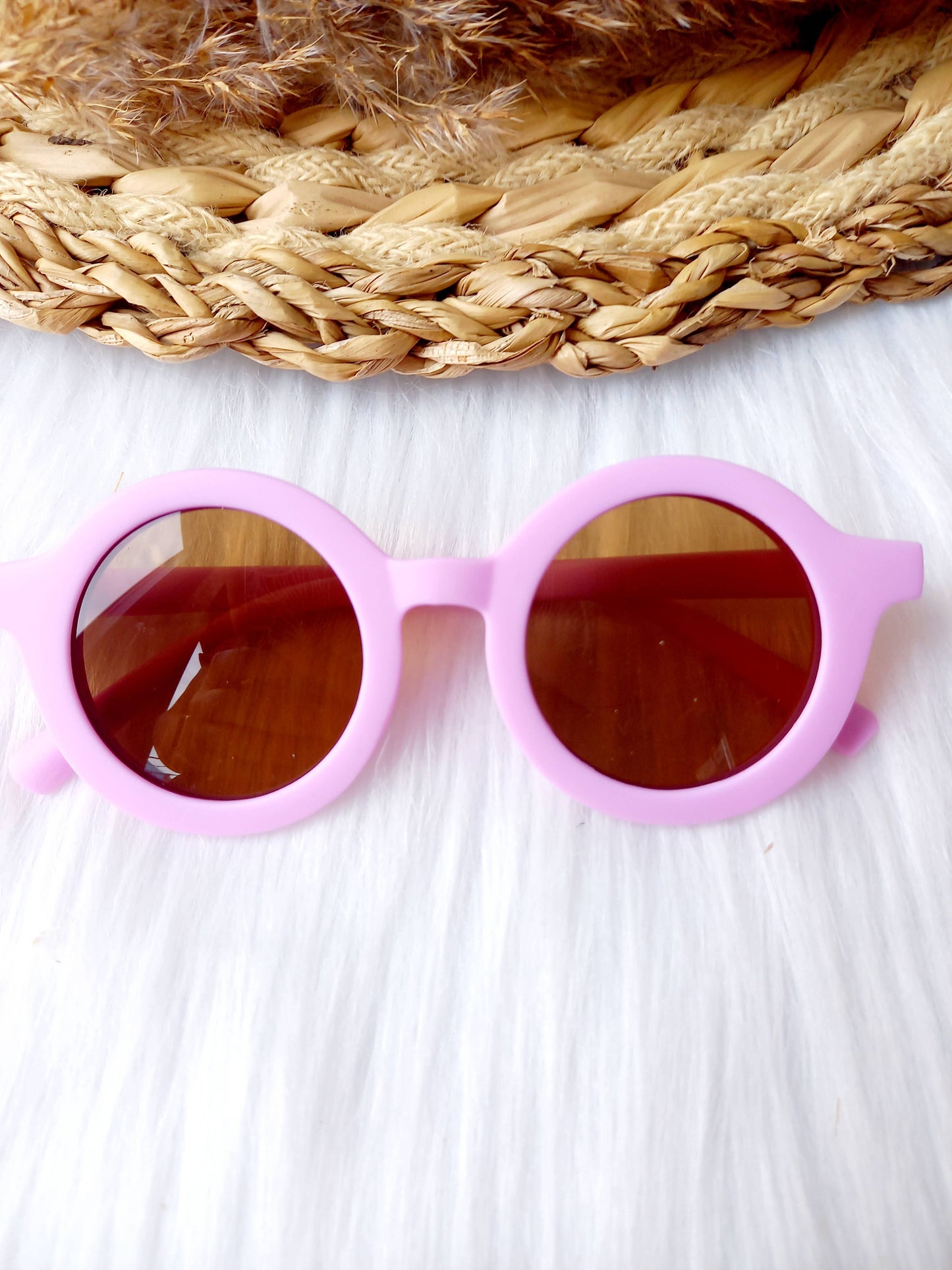 Zonnebril Retro Lila