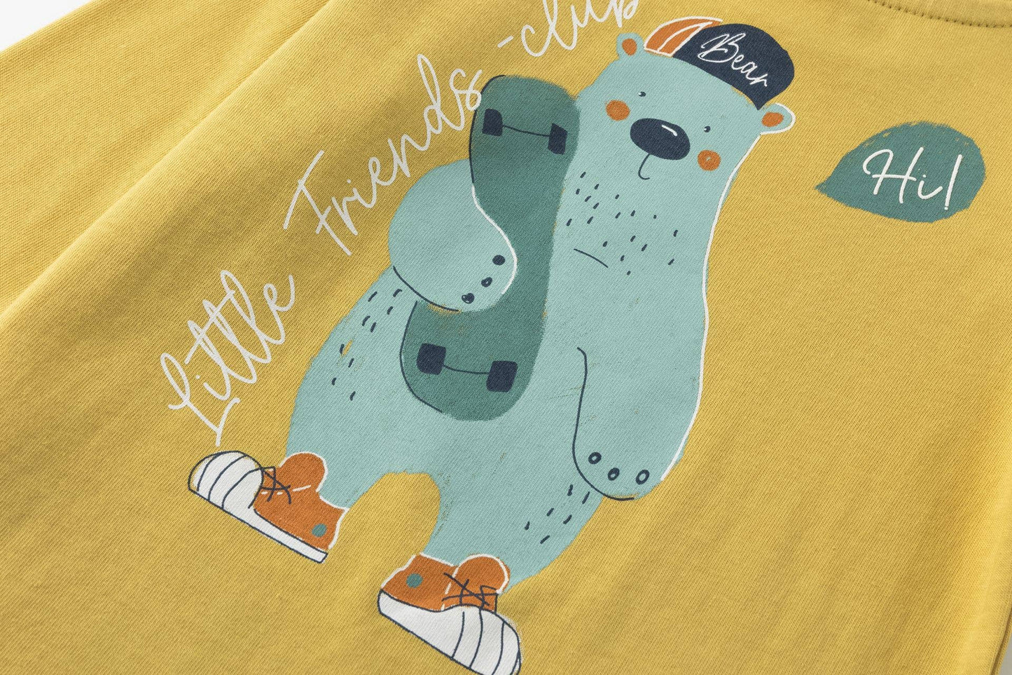 Longsleeve Bear Little Friends - Nieuw!