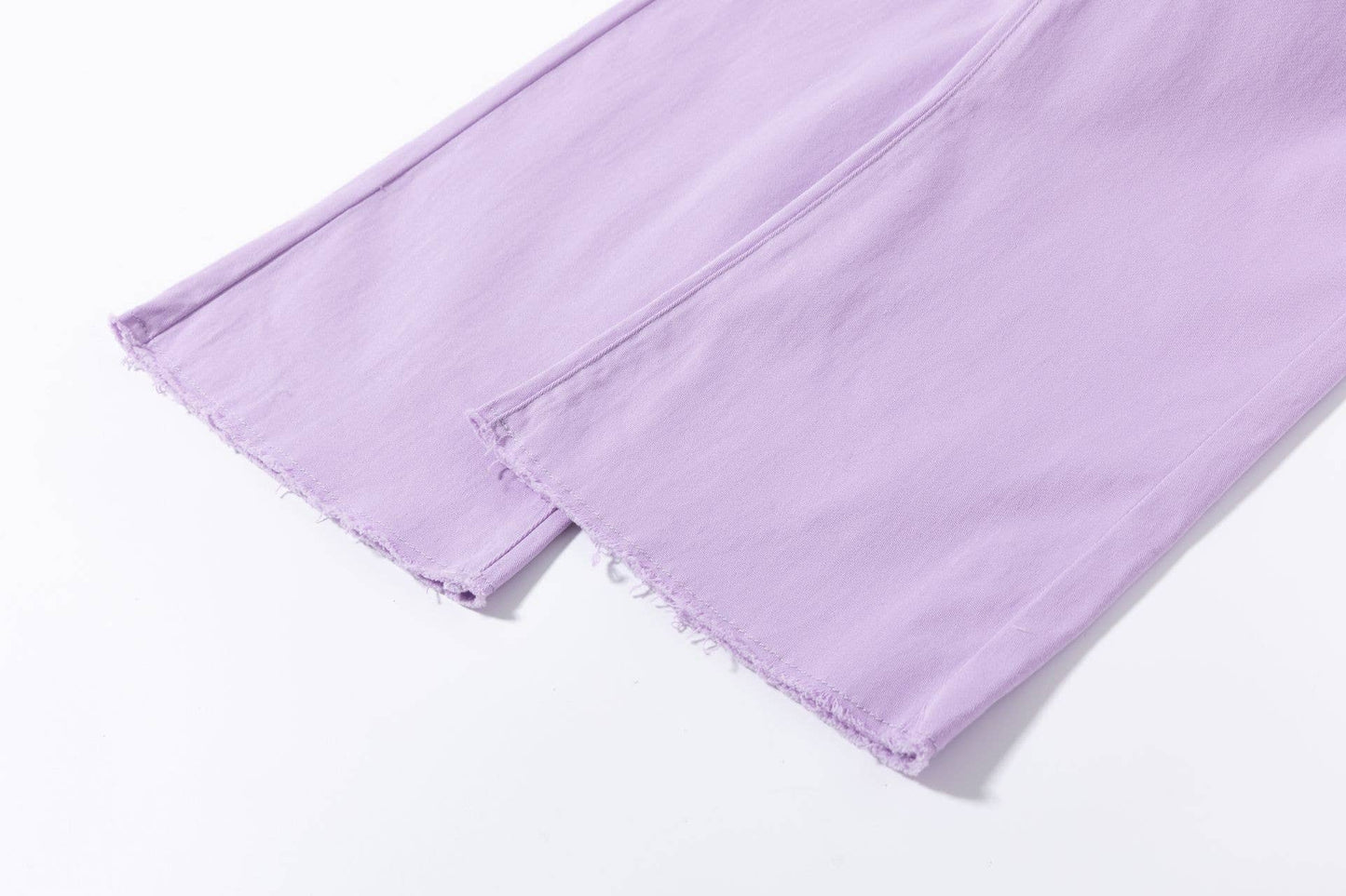 Jeansbroek Wide Lila - Nieuw!