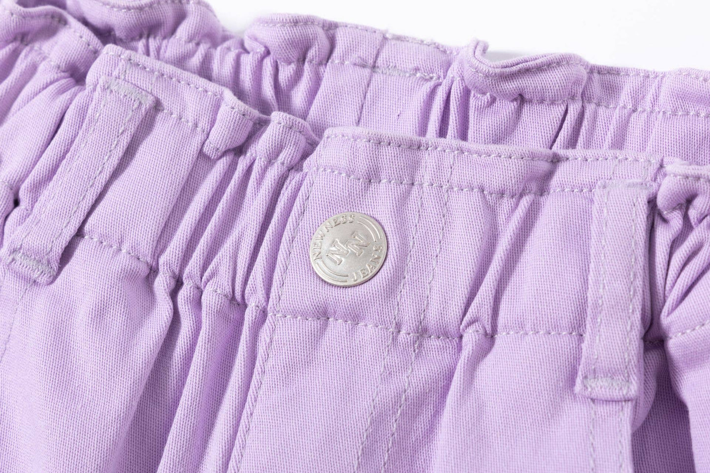 Jeansbroek Wide Lila - Nieuw!