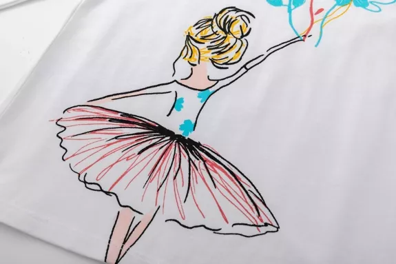 Longsleeve Ballerina Flowers