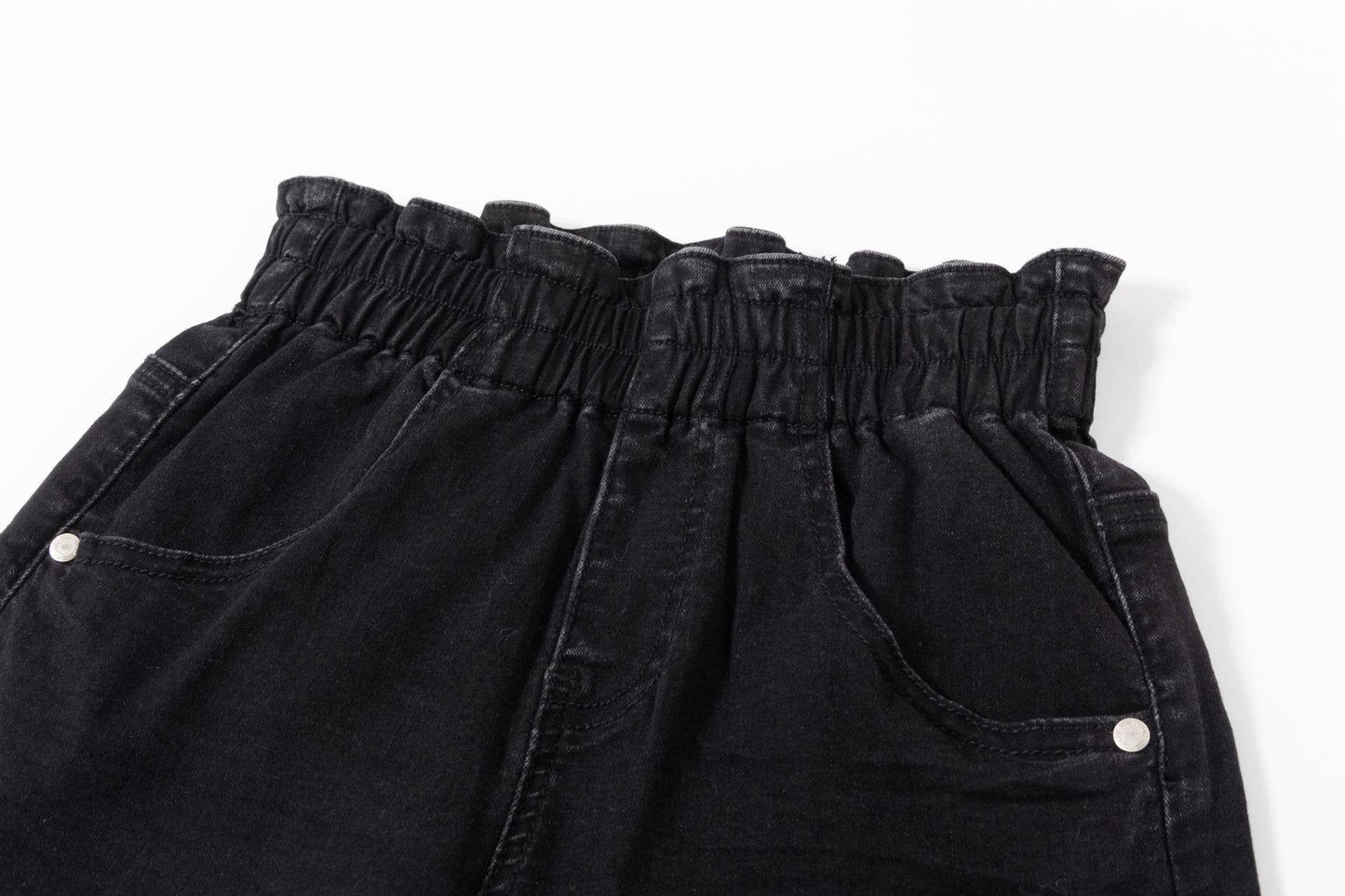 Jeansshort Black