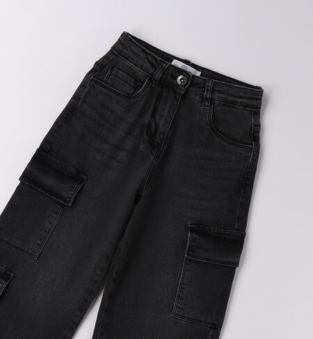 Jeansbroek Girls Cargo - Nieuw!
