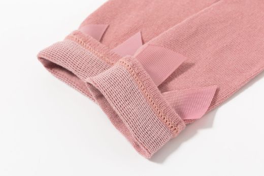 Kniekousen Strik Roze
