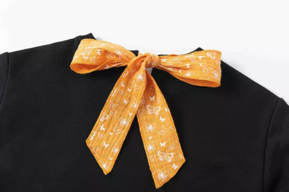 Sweater Flower Bow