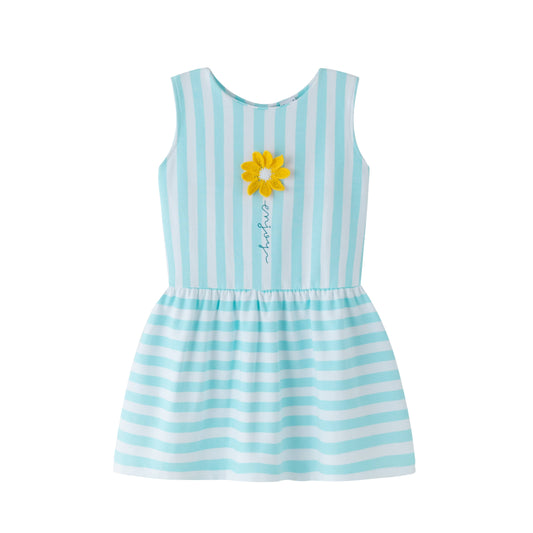 Jurk Striped Flower - Nieuw!