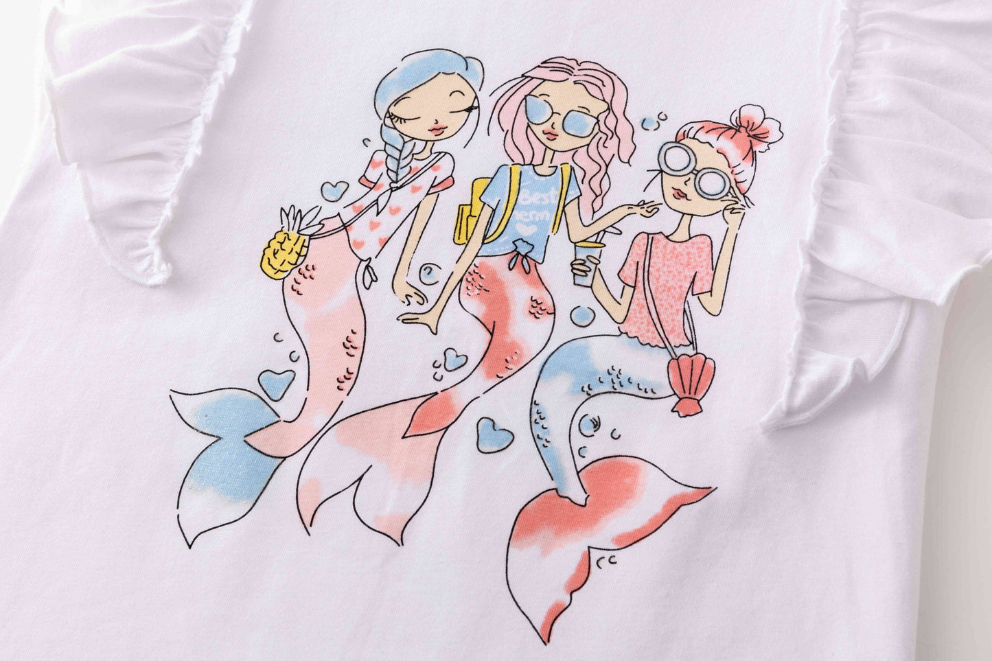 T-shirt Mermaids - Nieuw!