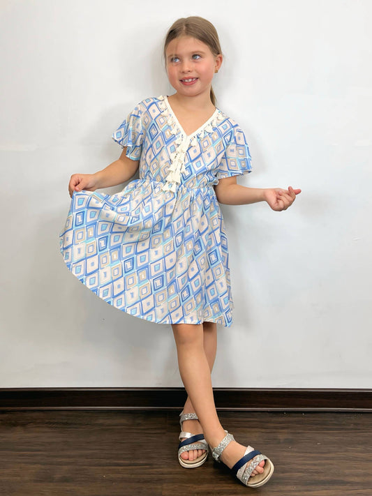 Jurk Bohemian Blue - Nieuw!