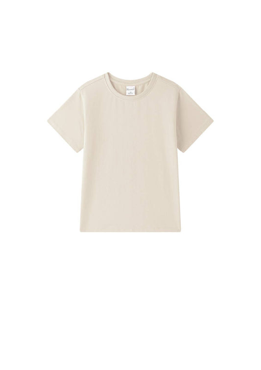 T-shirt Basic Camel - Nieuw!