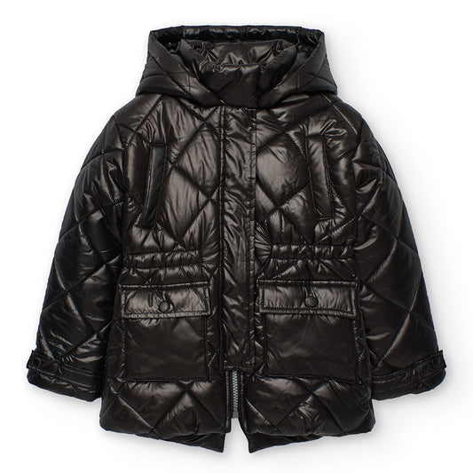 Winterjas Shiny Black - Nieuw!