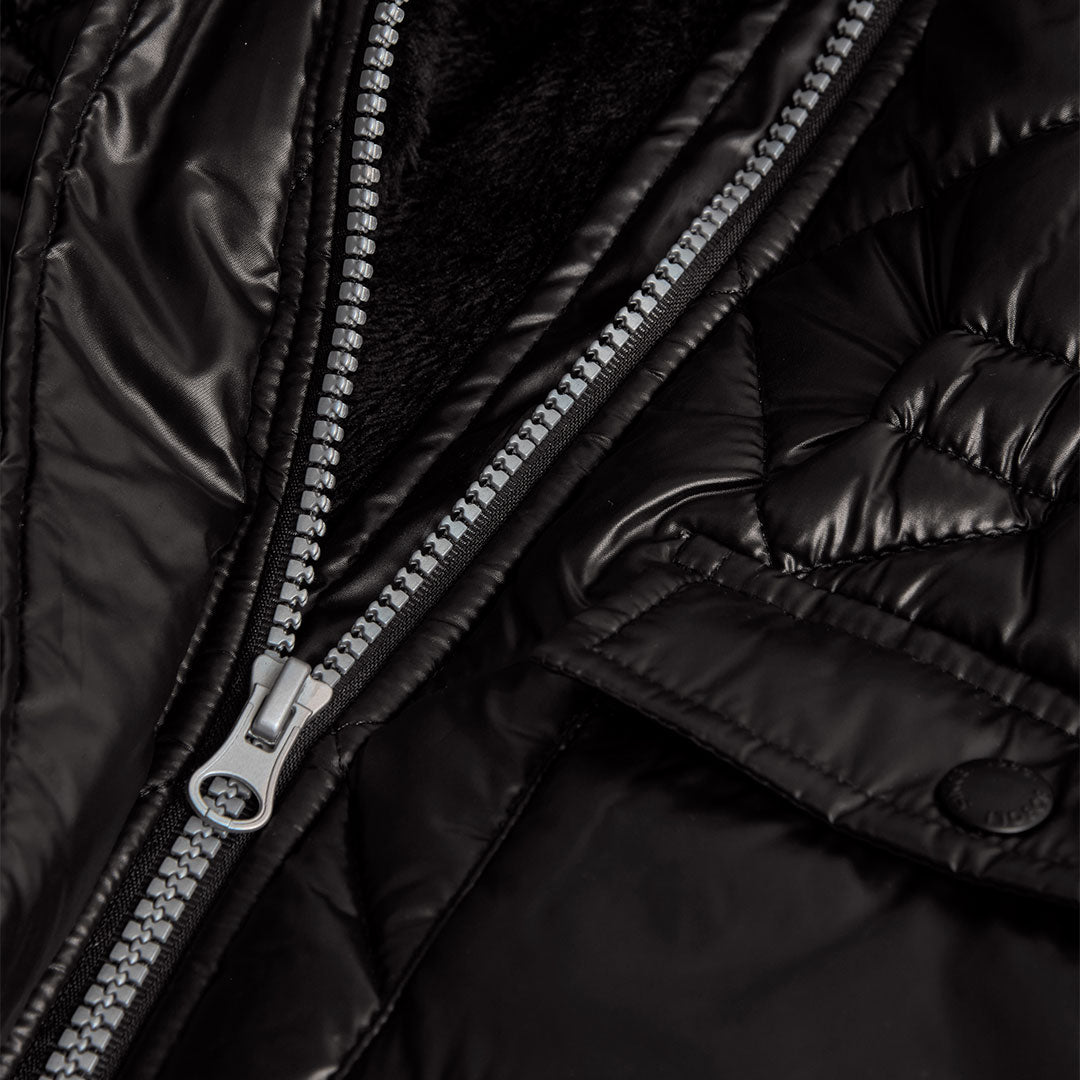 Winterjas Shiny Black - Nieuw!