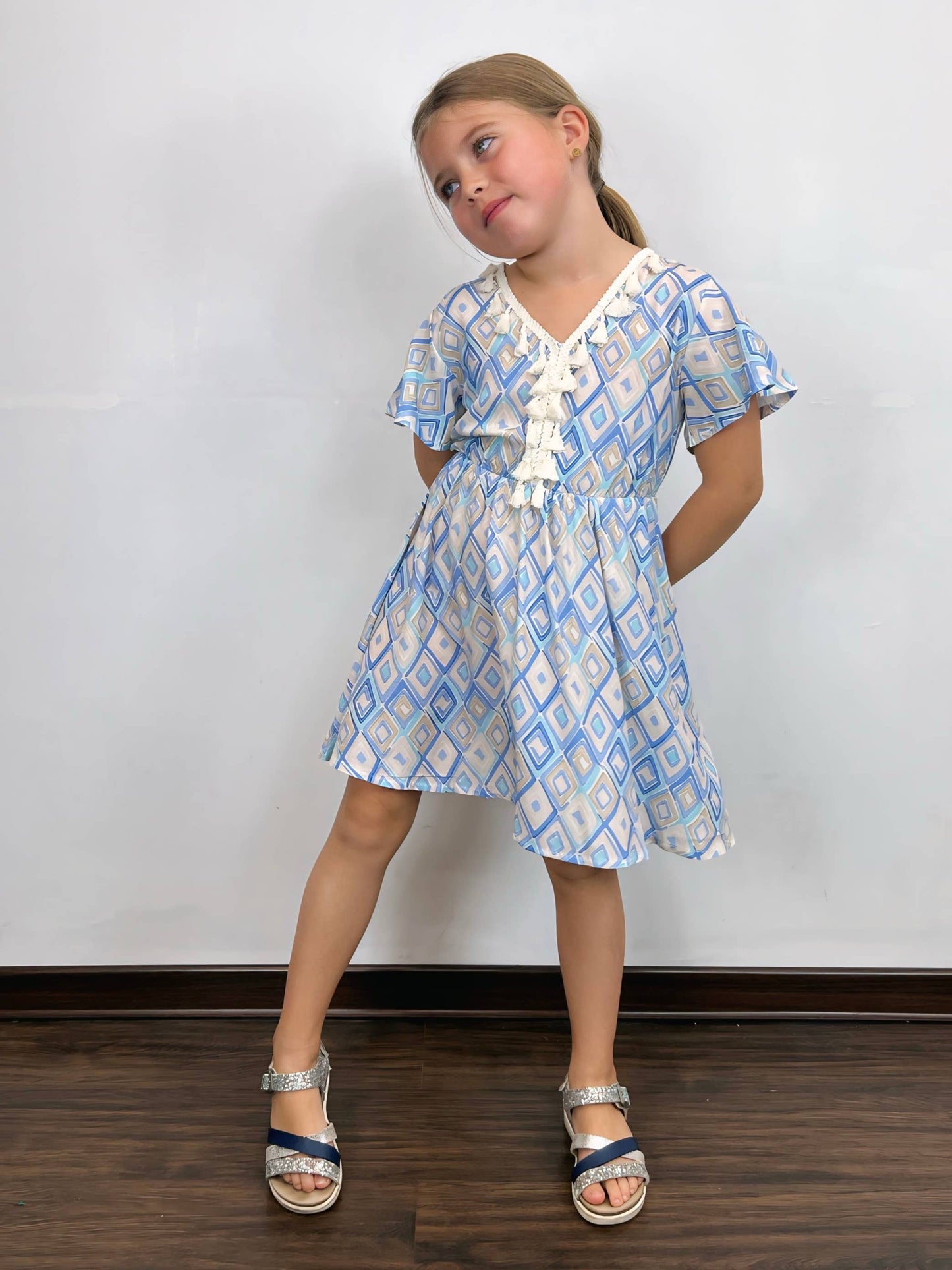 Jurk Bohemian Blue - Nieuw!