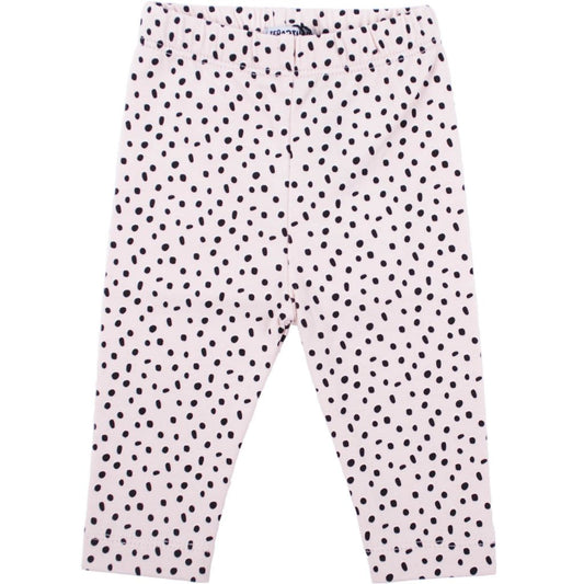 Legging Basic Lichtroze met Stippen