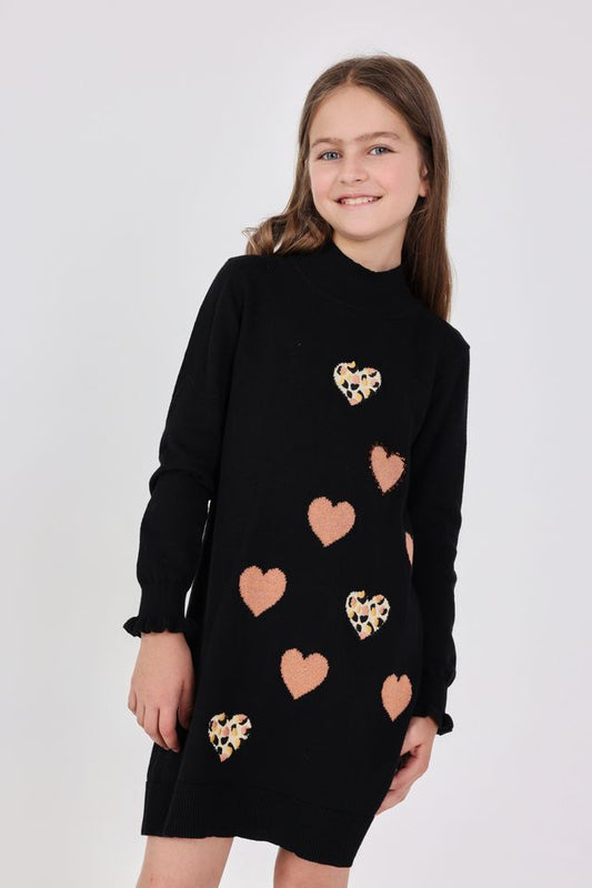 Jurk Winter Hearts - Nieuw!
