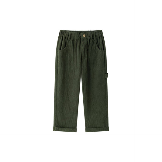 Broek Corduroy Green - Nieuw!