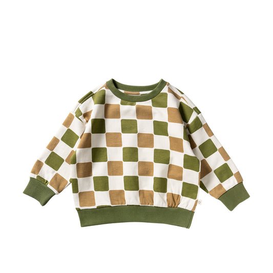 Sweater Relaxed Blocked - Nieuw!